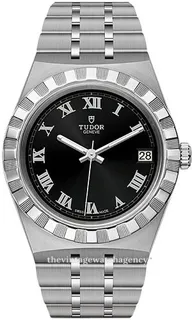 Tudor Royal M28400-0003 Stainless steel Black