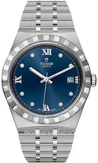 Tudor Royal M28500-0006 Stainless steel Blue