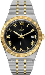 Tudor Royal M28503-0006 Brushed/polished steel Black