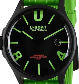 U-Boat 9534/A 44mm Stainless steel Black