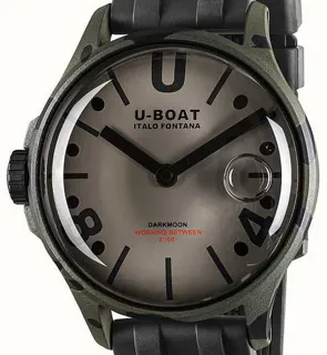 U-Boat 9551 40mm Stainless steel Black