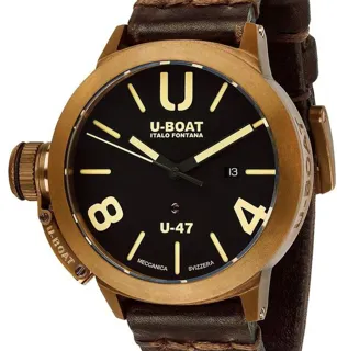 U-Boat Classico 7797 47mm Bronze Black