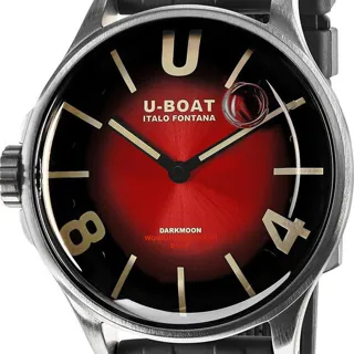 U-Boat Darkmoon 9500 40mm Stainless steel Red