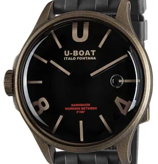 U-Boat Darkmoon 9548 44mm Stainless steel Black