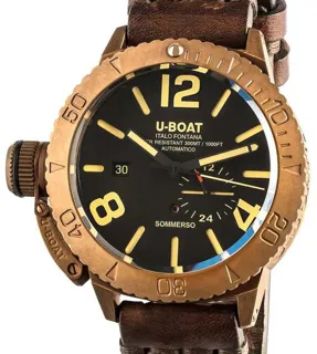 U-Boat Dive Watch 8486 46mm Bronze Black