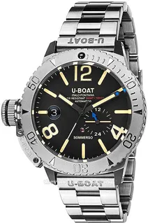 U-Boat Dive Watch 9007/A/MT Stainless steel Black