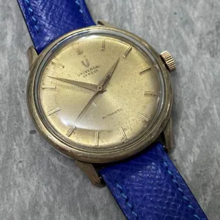 Universal Genève Polerouter 34mm Yellow gold Golden