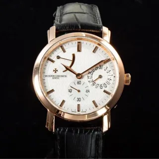 Vacheron Constantin Malte 83060/000R-9288 38mm Rose gold Silver