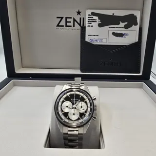 Zenith Chronomaster Original 03.3200.3600/21.M3200 38mm Stainless steel Black