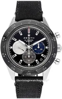 Zenith Chronomaster Sport 03.3100.3600/21.C822 Stainless steel Black