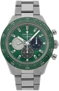 Zenith Chronomaster Sport 03.3119.3600/56.M3100 41mm Stainless steel Green