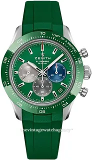 Zenith Chronomaster Sport 03.3119.3600/56.R952 Stainless steel green