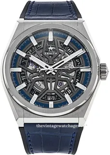 Zenith Defy 95.9000.670/78.R584 Titanium Skeletonized