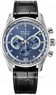 Zenith El Primero 03.2041.400/51.C496 Stainless steel Blue