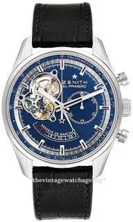 Zenith El Primero 03.2085.4021/51.C700 Stainless steel Blue