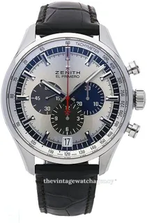 Zenith El Primero Chronomaster 03.2520.400/69.C713 Stainless steel Skeletonized