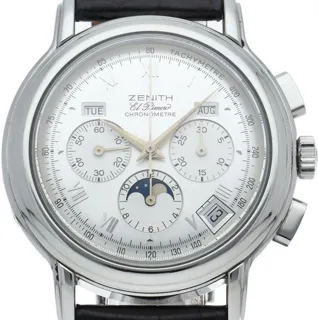 Zenith El Primero Chronomaster 14/01.0240.410 38.5mm Stainless steel Silver