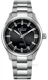 Zenith El Primero Espada 03.2170.4650/21.m2170 Stainless steel Black