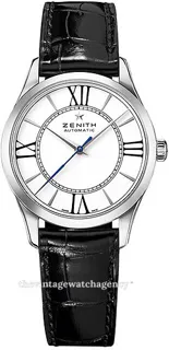 Zenith Elite 03.2310.679/38.C714 Stainless steel White