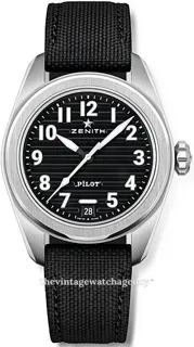 Zenith Pilot 03.4000.3620/21.I001 Stainless steel Black