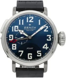 Zenith Pilot 95.2430.693/51.C751 48mm Stainless steel Black