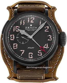 Zenith Pilot Type 20 GMT 96.2431.693/21.c738 Titanium Black