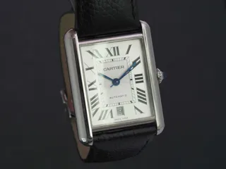 Cartier Tank 4324 31mm Stainless steel Silver