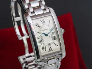 Cartier Tank Américaine 2521 26mm 18k white gold