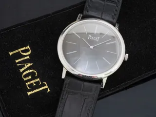 Piaget Altiplano P10584 18k white gold Black