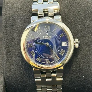 Tudor Clair de Rose M35800-0009 Stainless steel Blue