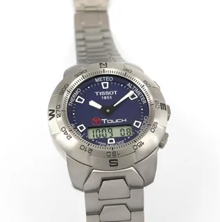 Tissot Touch T33.7.588.41A 41mm Titanium Blue