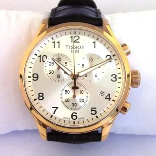 Tissot XL T116.617.36.037.00 45mm Rose gold Silver