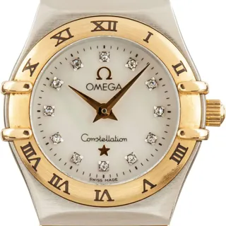 Omega Constellation 1262.75.00 Stainless steel and 18k yellow gold White