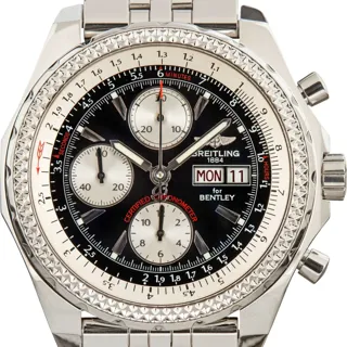 Breitling Bentley A13362/B724 45mm Stainless steel Black