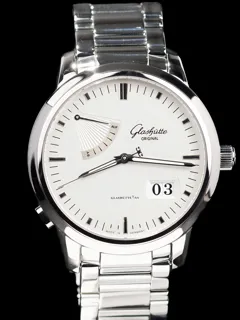 Glashütte Senator 100-01-13-02-14 40mm Stainless steel Silver