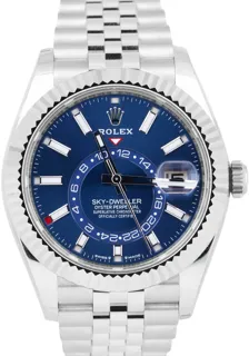 Rolex Sky-Dweller 336934 42mm Stainless steel Blue