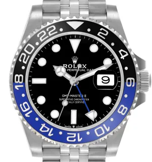 Rolex GMT-Master II Batgirl 126710BLNR Stainless steel Black