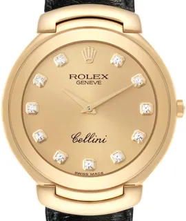 Rolex Cellini 6623 37.5mm Yellow gold champagne