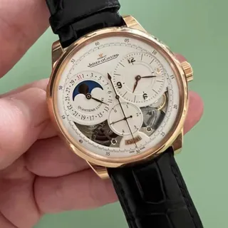 Jaeger-LeCoultre Duomètre Q6042422 42mm Rose gold Silver