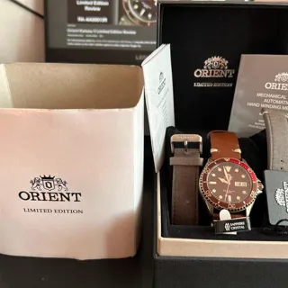 Orient Kamasu RA-AA0813R19B 42mm Stainless steel Brown