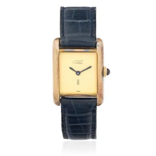 Cartier Must de Cartier 20mm Gold-plated silver Cream