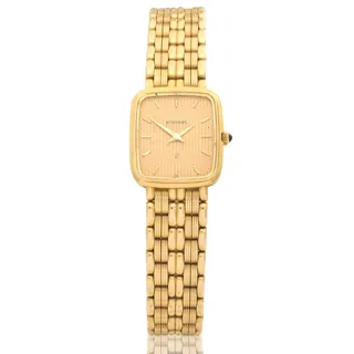 Eterna 19mm 14k Gold Champagne