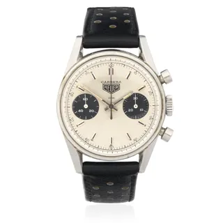 Heuer Carrera 7753 Stainless steel Silver