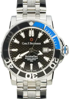 Carl F. Bucherer Patravi ScubaTec 00.10632.23.33.21 44.5mm Stainless steel Black