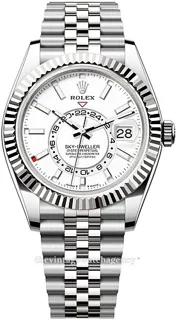 Rolex Sky-Dweller 336934-0004 42mm White gold and Stainless steel White