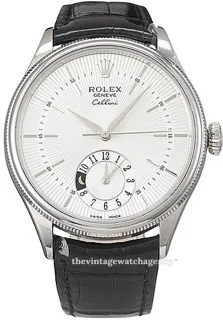 Rolex Cellini 50529-0006 39mm White gold Silver