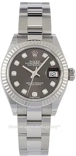 Rolex Lady-Datejust 279174-0016 White gold and Stainless steel Gray