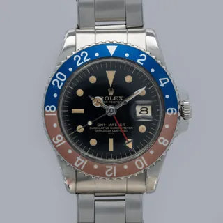 Rolex GMT-Master 1675 Stainless steel Black