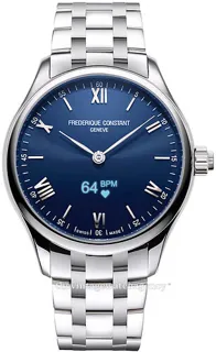 Frédérique Constant Vitality FC-287N5B6B 42mm brushed/polished steel blue