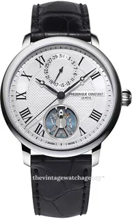 Frédérique Constant Slimline FC-810MC3S6 40mm Stainless steel Silver